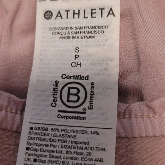 Athleta Swing Forward Pleated Midi Skirt Womens Small Mauve Purple Hi Low S - Picture 4 of 6